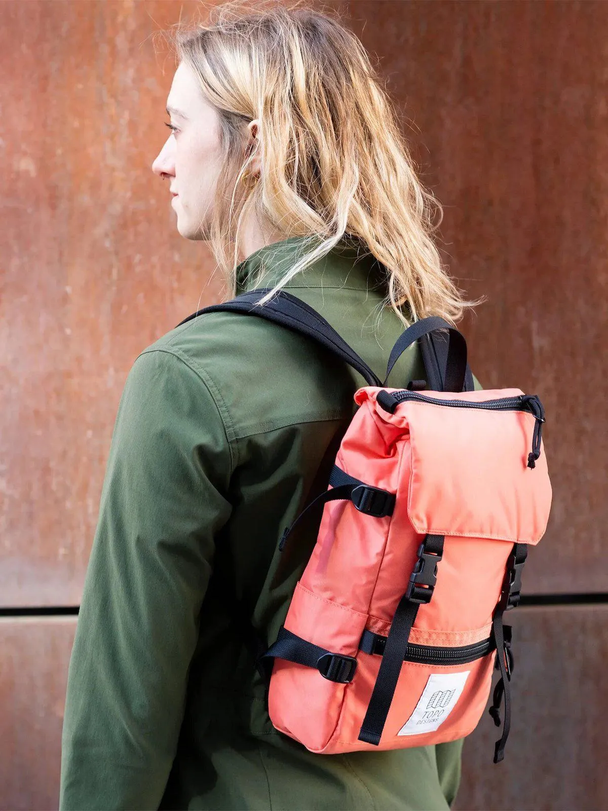 Topo Designs Rover Pack Mini Bright Yellow Black