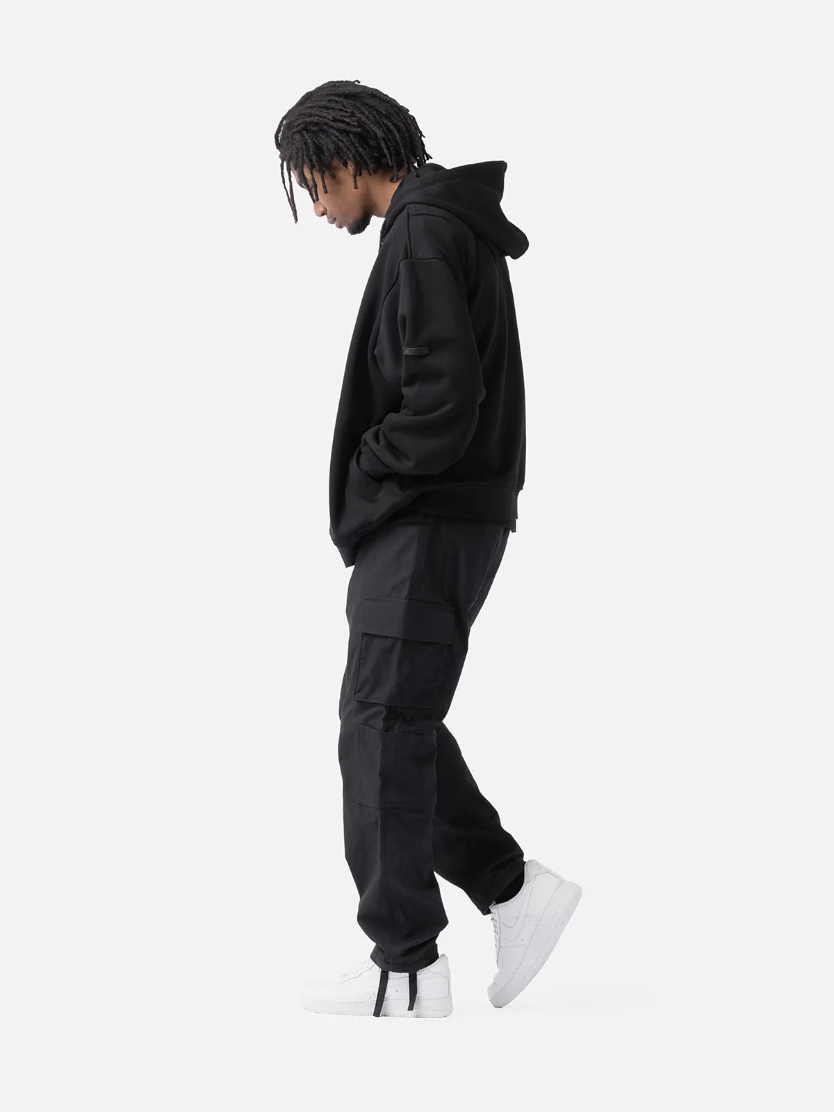 Utility Pocket Vest Hoodie
